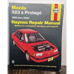 Haynes Repair Manual 61015 Mazda 323 Protege 1990-2000 Pre-owned